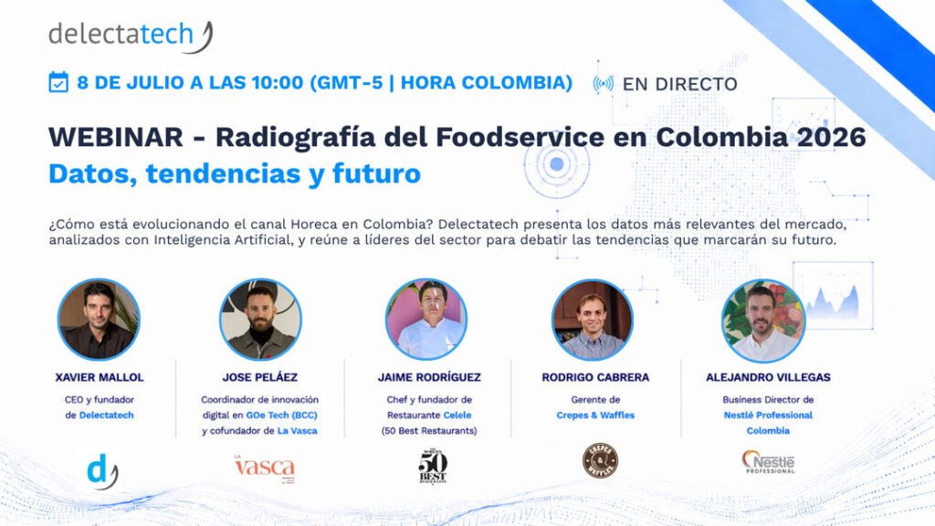 creatividad del webinar radiografía del foodservice en colombia 2026